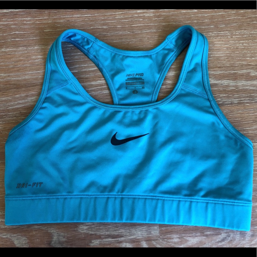 Blue Nike Sports Bra SIZE: S